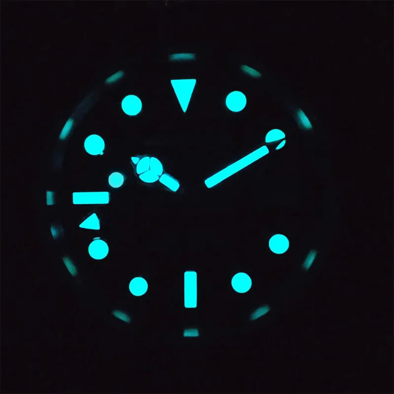 New Custom Men Corgeut Logo Mechanical Wristwatch Luminous GMT Watch NH34Movement Sapphire Glass 10Bar Male Clock Reloj Hombre