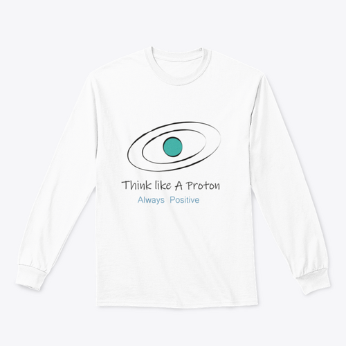 Think Like A Proton Inspiring And Motivational Quote Typography Design